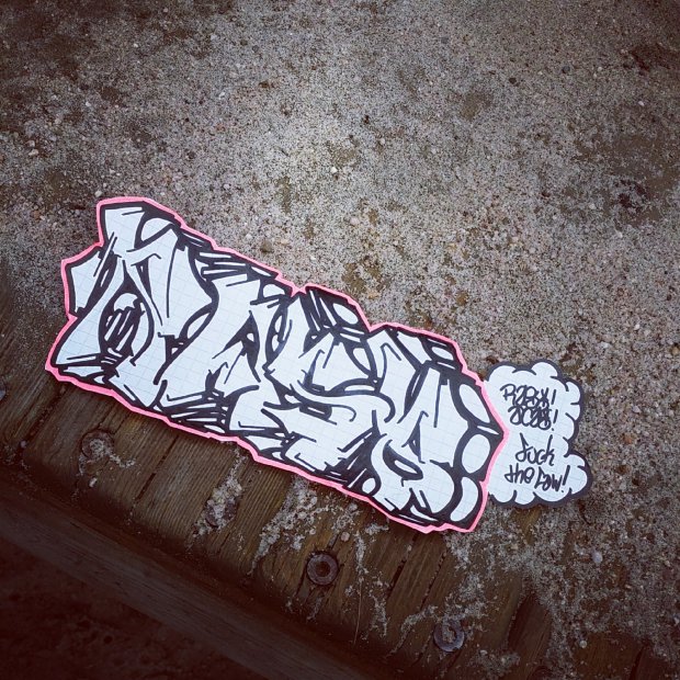 Graffiti Wall - Photo by RASB