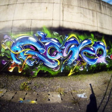 Graffiti Wall - Photo by RASKO1