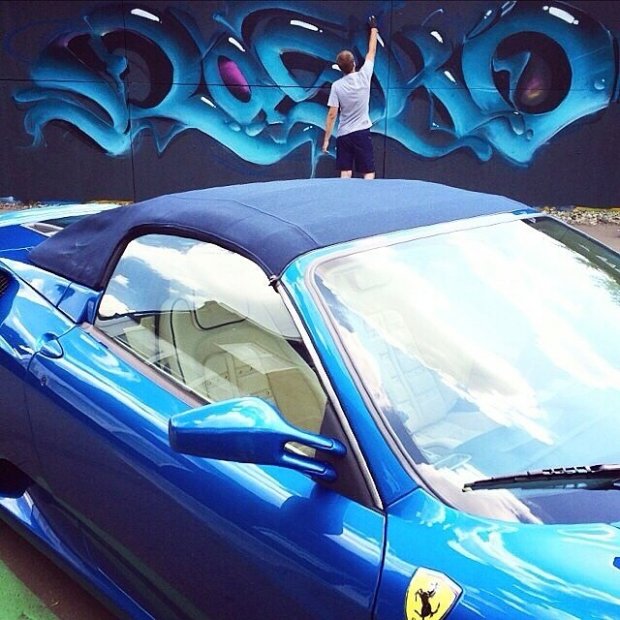 Graffiti Wall - Photo by RASKO1