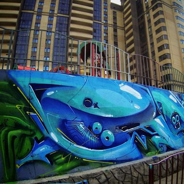 Graffiti Wall - Photo by RASKO1