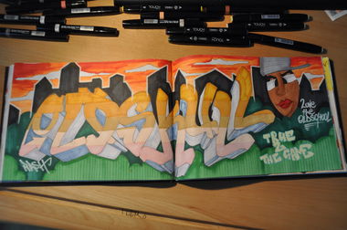 Graffiti Sketch - Photo by RASKfcc - oldschoool (2013)