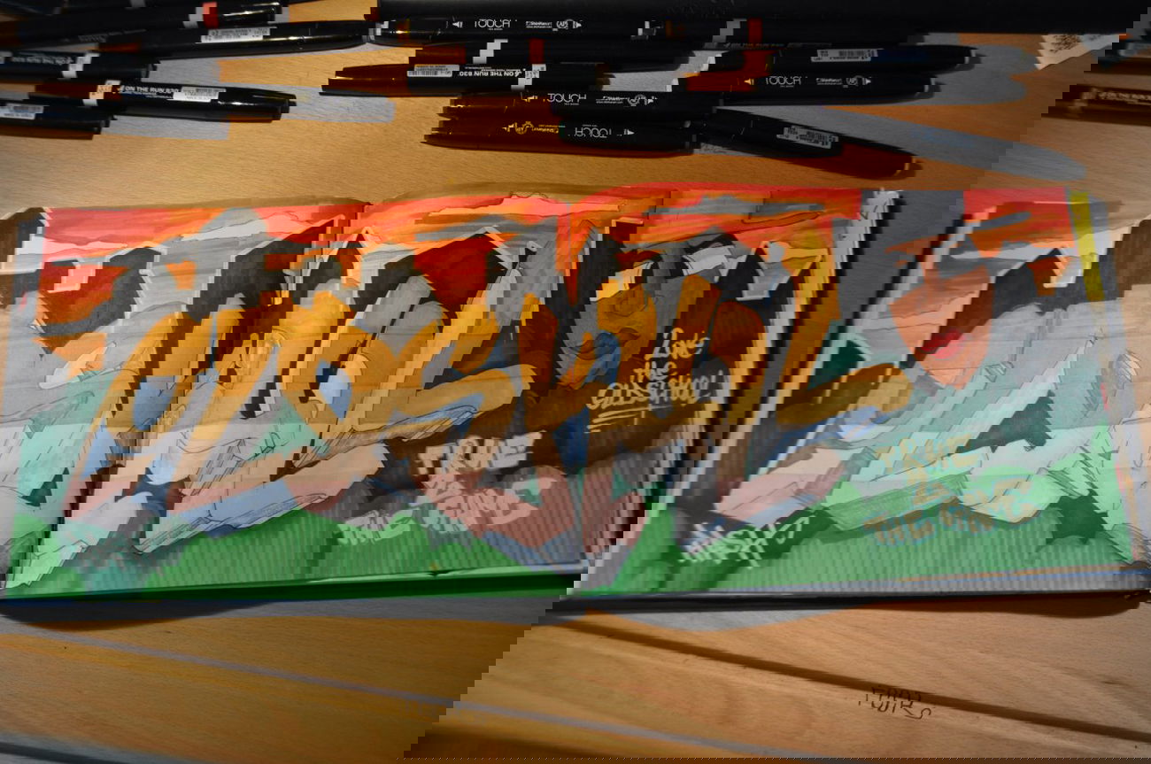 Graffiti Sketch - Photo by RASKfcc - oldschoool (2013)