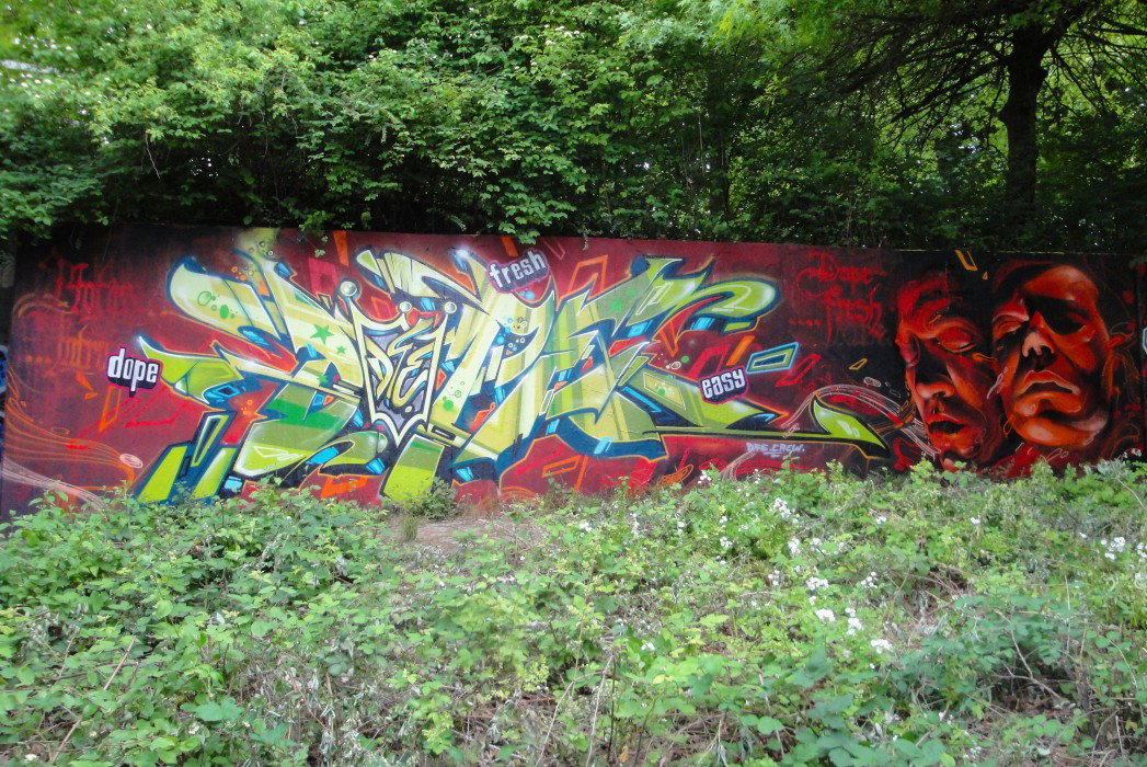Graffiti Wall in Bochum - Photo by RATTENSOHN - DFE, MOTER, MOTA