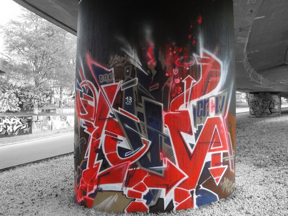 Graffiti Wall - Photo by RATTENSOHN