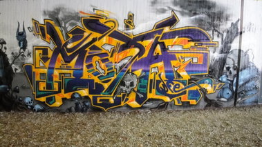 Graffiti Wall in Bochum - Photo by RATTENSOHN - MOTA, DFE, Bochum