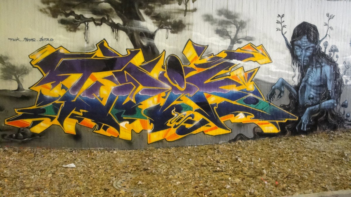 Graffiti Wall in Bochum - Photo by RATTENSOHN - TWIK, Bochum, Ruhrpott