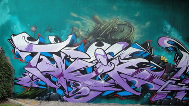 Graffiti Wall in Bochum - Photo by RATTENSOHN - TWIK, DFE, Bochum