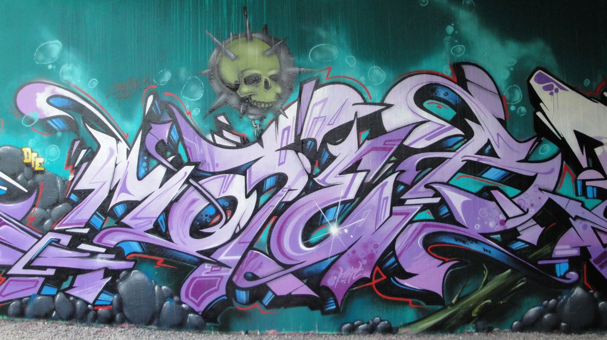 Graffiti Wall in Bochum - Photo by RATTENSOHN - MOTER, DFE, Bochum