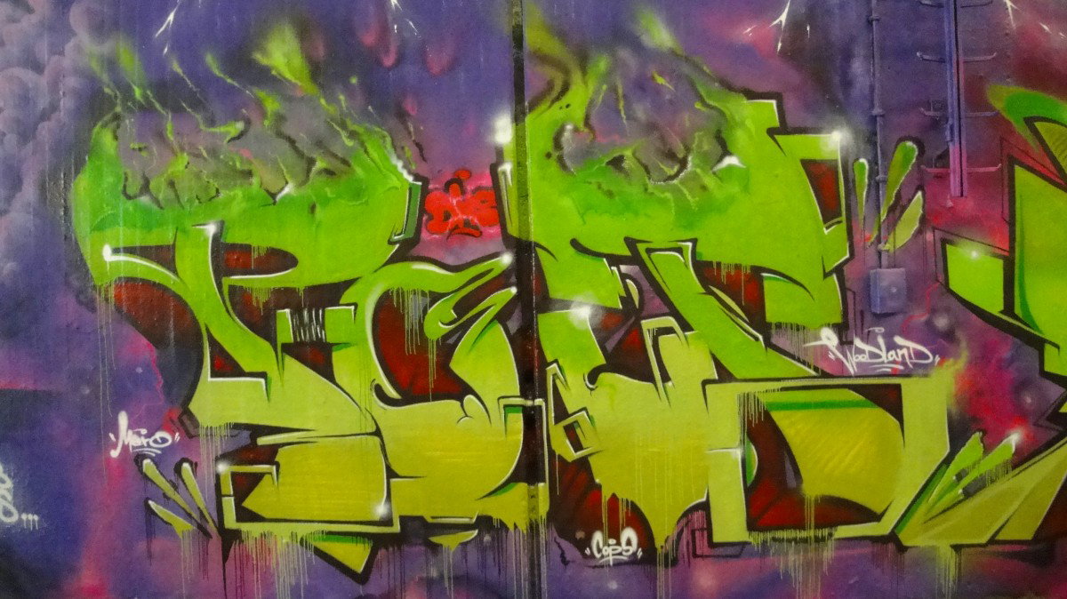 Graffiti Wall in Bochum - Photo by RATTENSOHN - POUT, DHS, Bochum