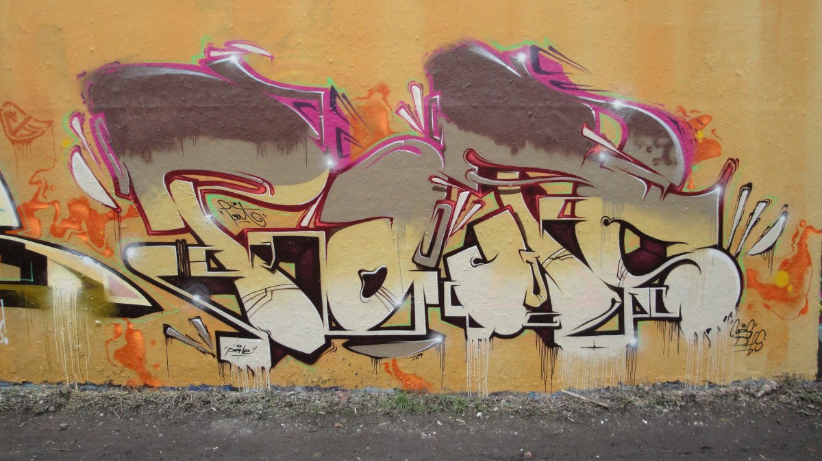 Graffiti Wall in Köln - Photo by RATTENSOHN - POUT, DHS, Cologne