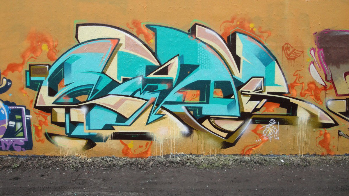 Graffiti Wall in Köln - Photo by RATTENSOHN - SEMOR, TAD, DHS