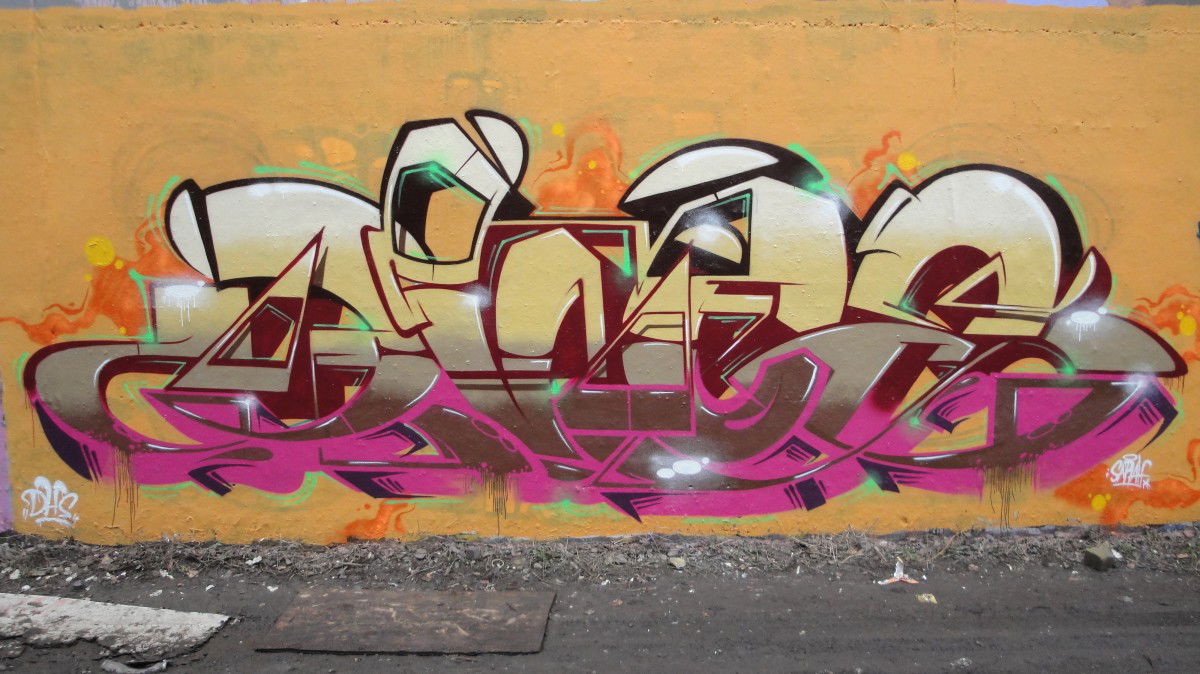 Graffiti Wall in Köln - Photo by RATTENSOHN - DVICE, DHS, Cologne