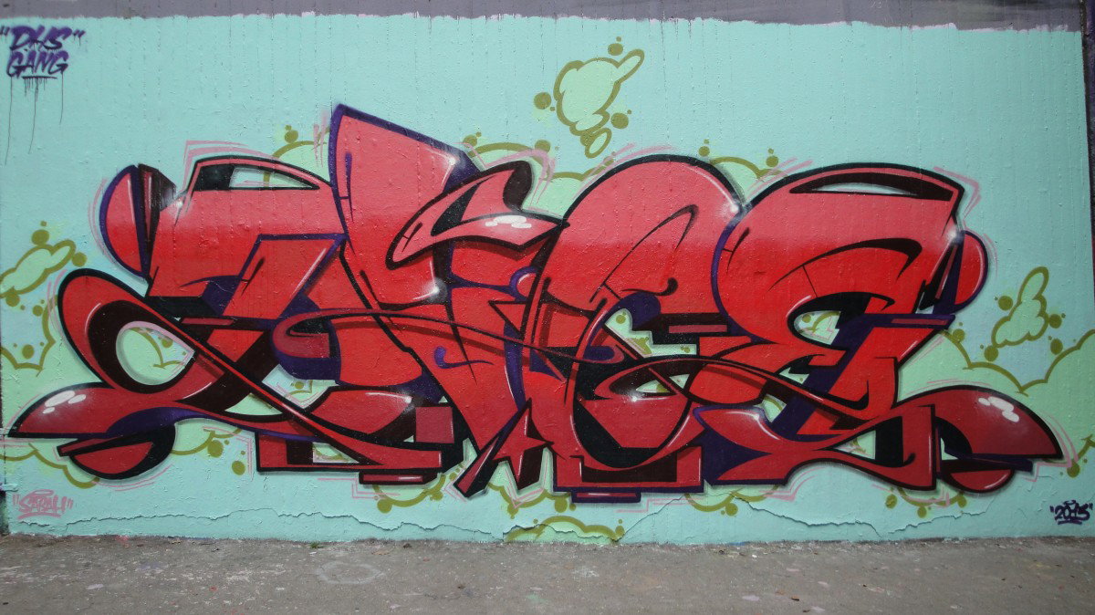 Graffiti Wall in Bochum - Photo by RATTENSOHN - DVICE, DHS, Bochum
