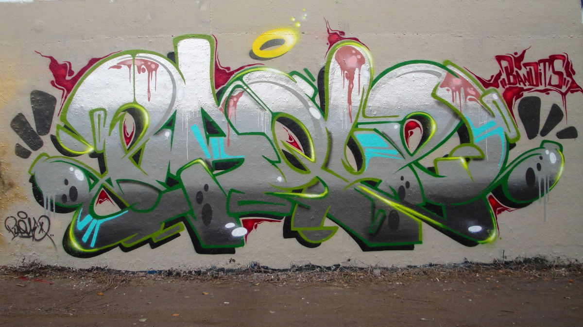 Graffiti Wall in Köln - Photo by RATTENSOHN - PLAQUE, BANDITS, Cologne