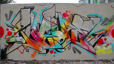 Graffiti Wall in Köln - Photo by RATTENSOHN - PLAQUE, BANDITS, Cologne