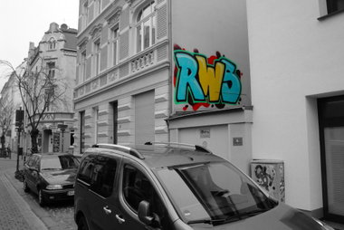Graffiti Bombing in Bonn - Photo by RATTENSOHN - RWS, Bonn, Street