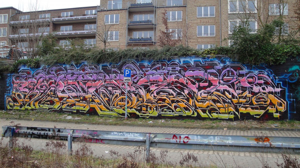 Graffiti Wall in Köln - Photo by RATTENSOHN - STERO, Hall, Of