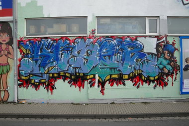 Graffiti Wall in Siegburg - Photo by RATTENSOHN - KOSER, SCT, Siegburg