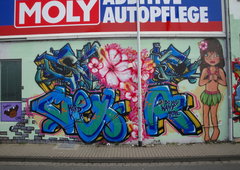 Graffiti Wall in Siegburg - Photo by RATTENSOHN - SIFOE, BEXA, OH