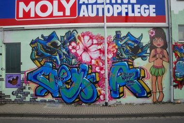 Graffiti Wall in Siegburg - Photo by RATTENSOHN - SIFOE, BEXA, OH