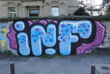 Graffiti Wall in Bonn - Photo by RATTENSOHN - INF, Bonn, Street