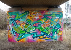 Graffiti Wall in Köln - Photo by RATTENSOHN - ROCO, CPS, Cologne