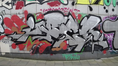 Graffiti Bombing - Photo by RATTENSOHN