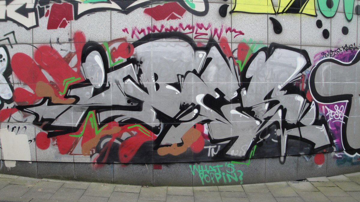Graffiti Bombing - Photo by RATTENSOHN