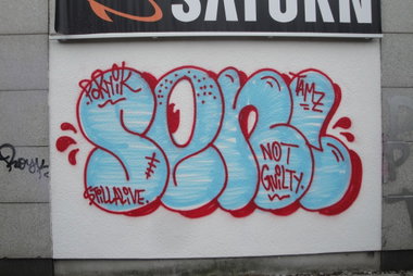 Graffiti Bombing in Köln - Photo by RATTENSOHN - SEN, SENIL, HACF