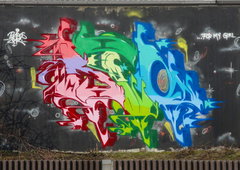 Graffiti Wall in Köln - Photo by RATTENSOHN - RTO, Cologne, Köln