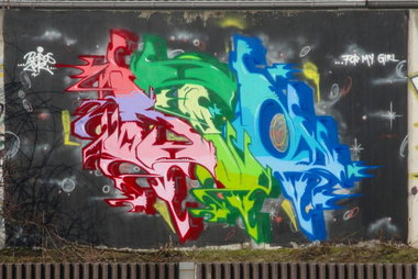 Graffiti Wall in Köln - Photo by RATTENSOHN - RTO, Cologne, Köln