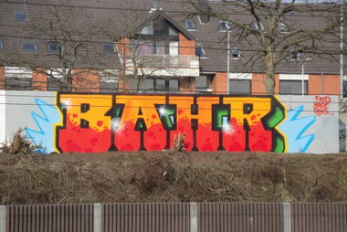 Graffiti Bombing in Köln - Photo by RATTENSOHN - BAHR, Train, Line