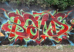 Graffiti Wall in Köln - Photo by RATTENSOHN - BAMS, MCR, Hall