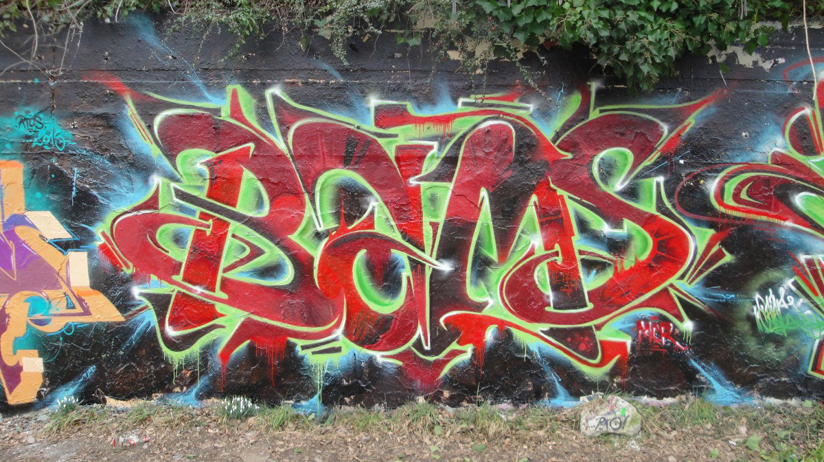 Graffiti Wall in Köln - Photo by RATTENSOHN - BAMS, MCR, Hall