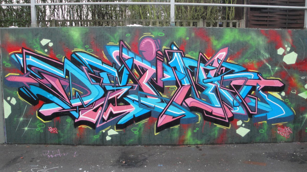 Graffiti Wall in Monheim - Photo by RATTENSOHN - DEINK, Hall, Of