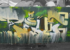 Graffiti Wall in Monheim - Photo by RATTENSOHN - POUT, DHS, Deadly