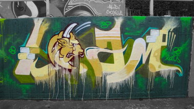 Graffiti Wall in Monheim - Photo by RATTENSOHN - LIAM, RATS, Hall