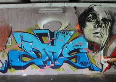 Graffiti Wall in Leverkusen - Photo by RATTENSOHN - DHS, DVICE, Mero