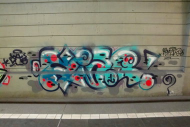 Graffiti Bombing in Köln - Photo by RATTENSOHN - HIAR, OH, Cologne
