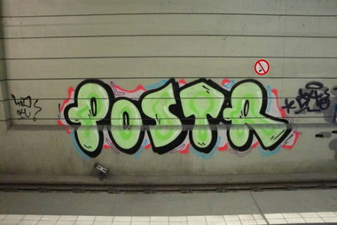 Graffiti Bombing in Köln - Photo by RATTENSOHN - POSTR, OH, SOD