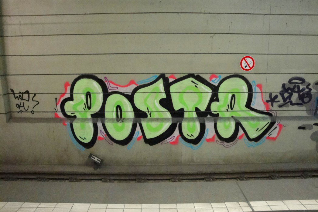 Graffiti Bombing in Köln - Photo by RATTENSOHN - POSTR, OH, SOD