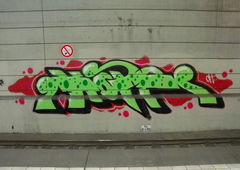 Graffiti Bombing in Köln - Photo by RATTENSOHN - HOPE, OH, Köln