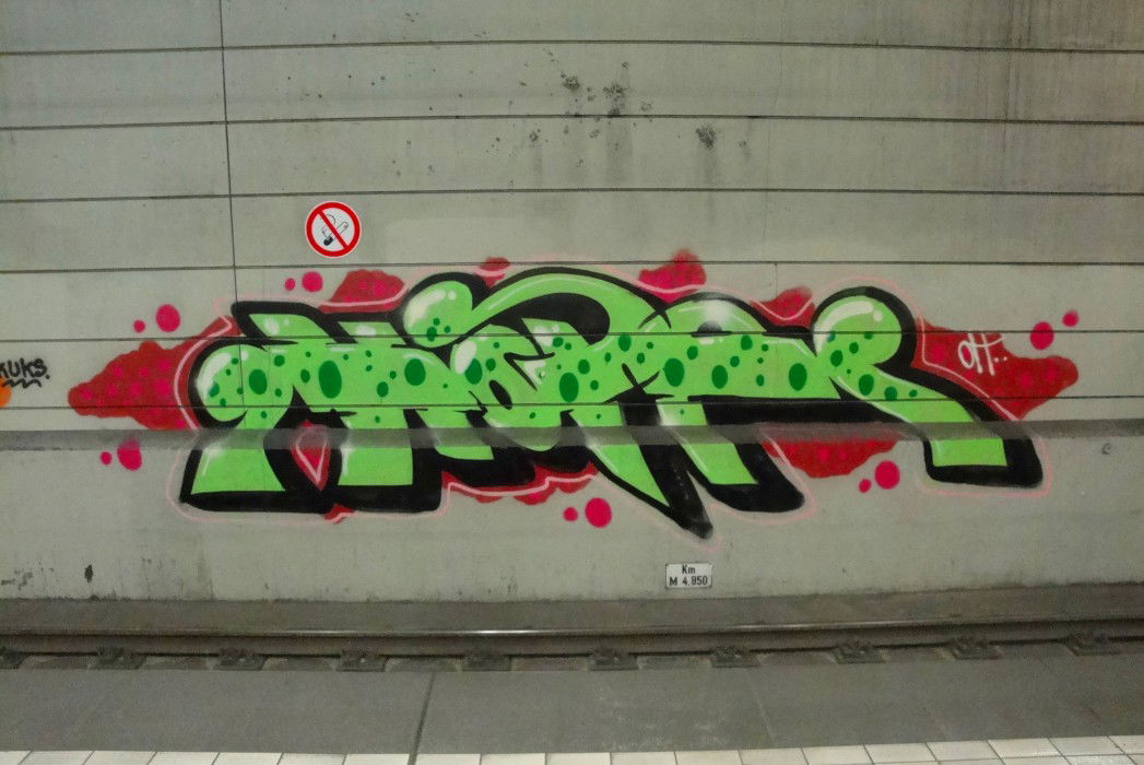 Graffiti Bombing in Köln - Photo by RATTENSOHN - HOPE, OH, Köln