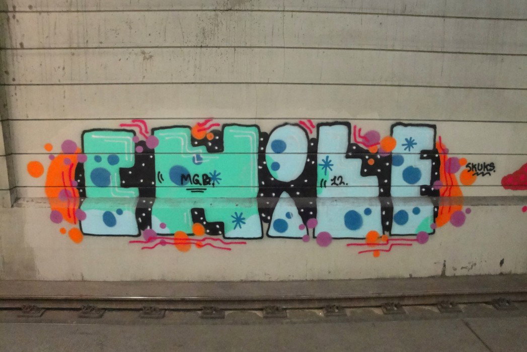 Graffiti Bombing in Köln - Photo by RATTENSOHN - CHILE, MGB, Cologne