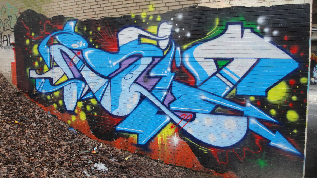 Graffiti Wall in Bochum - Photo by RATTENSOHN - RAIT, ALME, Bochum