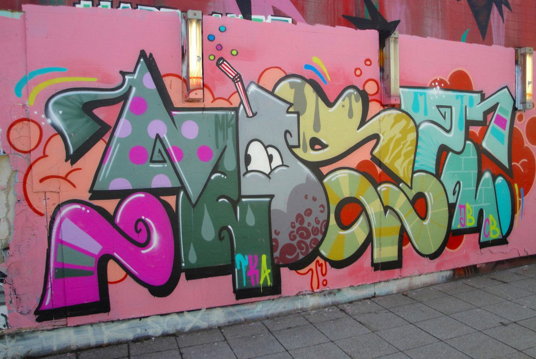 Graffiti Wall in Bochum - Photo by RATTENSOHN - MOST, JBCB, Hall