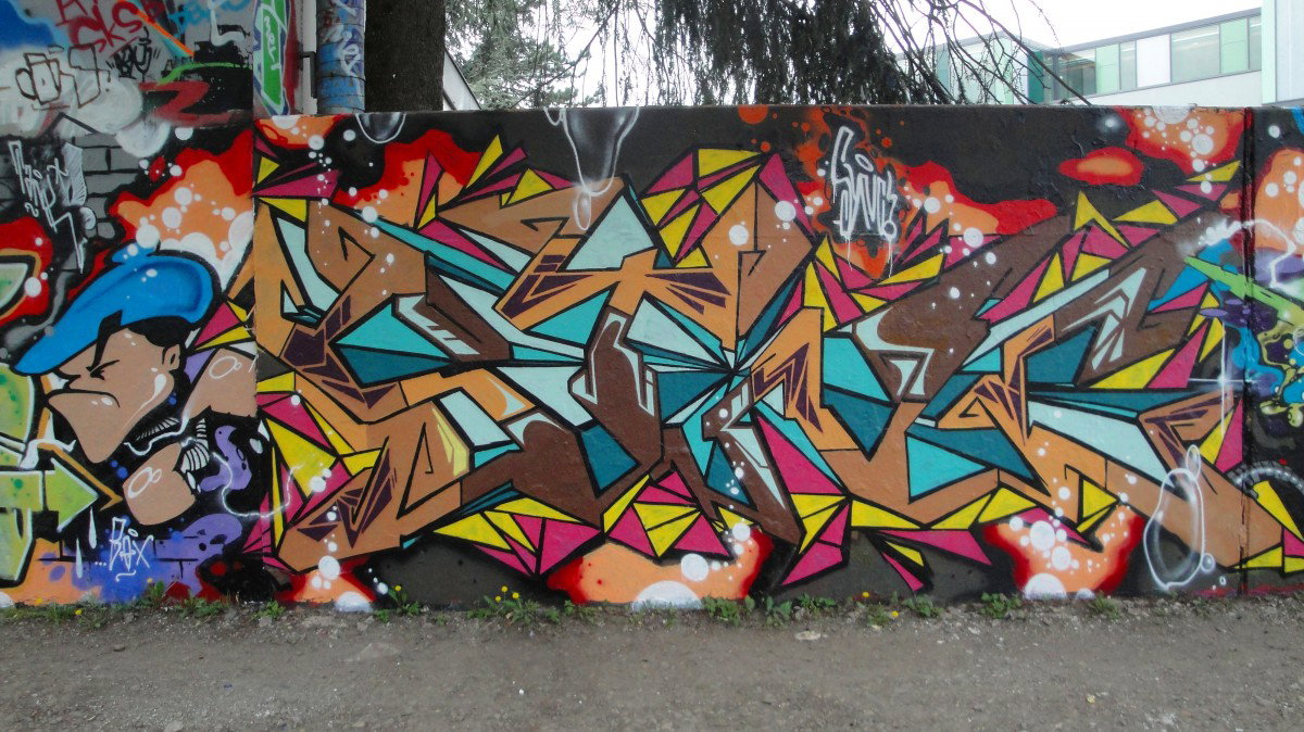 Graffiti Wall in Köln - Photo by RATTENSOHN - SYNC, CPS, Köln