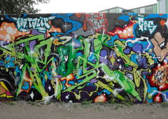 Graffiti Wall in Köln - Photo by RATTENSOHN - TANK, CPS, Cologne