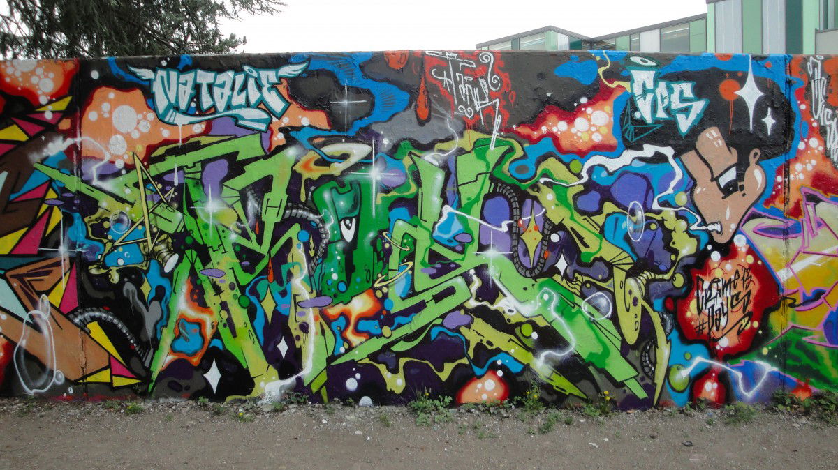 Graffiti Wall in Köln - Photo by RATTENSOHN - TANK, CPS, Cologne
