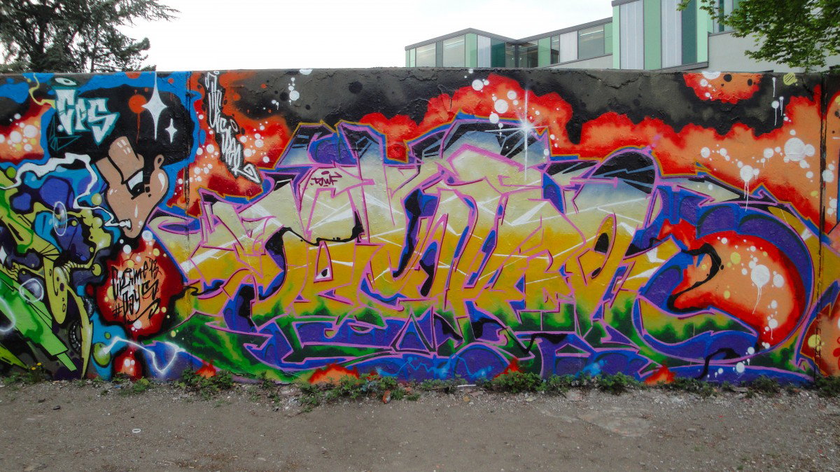 Graffiti Wall in Köln - Photo by RATTENSOHN - DESPER, Cologne, Köln